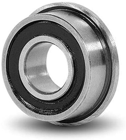 TMP1105 شفة الكرات F606-2RS ذات حواف تحمل 6x17x6 مللي متر الأخدود العميق ABEC-1 مصغرة F606RS RF-1760DD in Kuwait