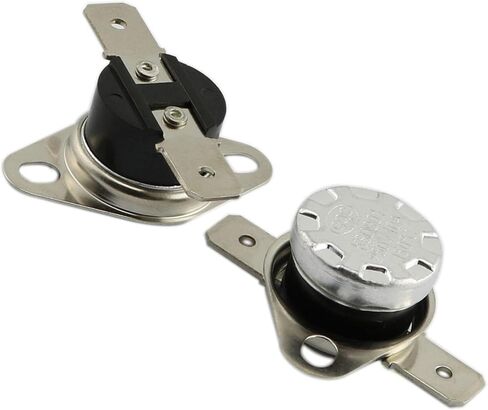 2-Pack KSD301 Thermal Switch 250V 10A 150°C Normally Closed NC Temperature Control Thermostat in Kuwait