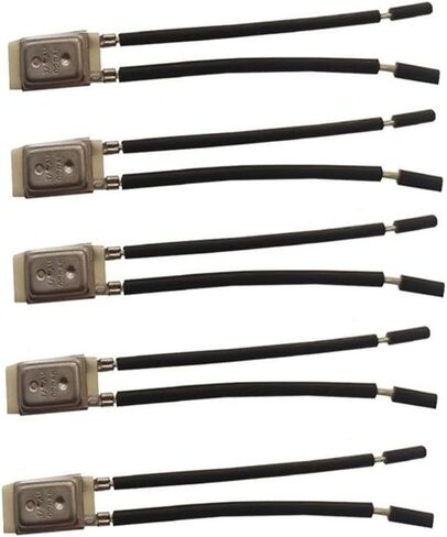 5pcs KSD9700 Thermal Switch Normally Closed Temperature Control Switch Overheat Protection Thermostat for Household and Automotive Equipment(17AM022-75C) in Saudi Arabia