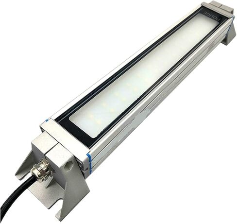 12W DC24V/220V AC LED Panel Working Light Machine Work Tool Lighting Tempered Frosted Glass Waterproof(AC 220V) in Kuwait