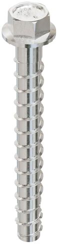 Simpson Strong-Tie THD50500H4SS - رأس غسالة سداسية مقاس 1/2 بوصة × 5 بوصة، نوع 304 من الفولاذ المقاوم للصدأ Titen HD مرساة شديدة التحمل للخرسانة، سهلة التركيب (عبوة من 20 قطعة) in Kuwait