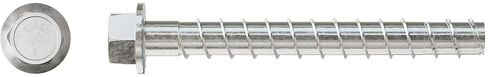 Simpson Strong-Tie THD50500H4SS - رأس غسالة سداسية مقاس 1/2 بوصة × 5 بوصة، نوع 304 من الفولاذ المقاوم للصدأ Titen HD مرساة شديدة التحمل للخرسانة، سهلة التركيب (عبوة من 20 قطعة) in Kuwait