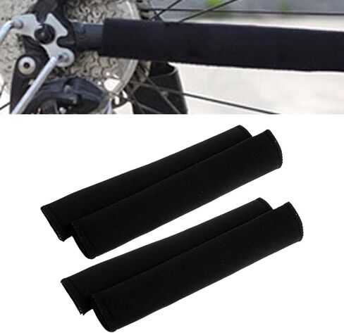 4Pcs Bike Bicycle Frame Guard Sleeve Anti-scratch Chain Stay Chainstay Protector Neoprene Cover in Kuwait