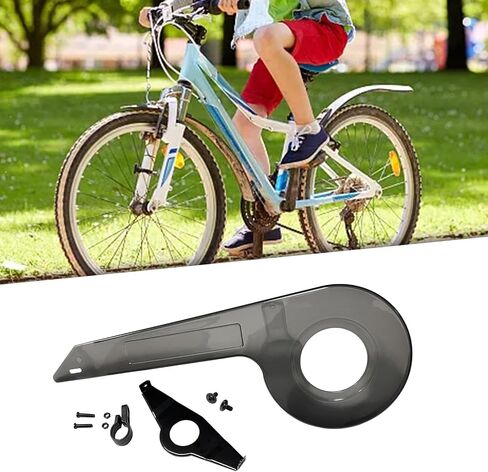 Bike Chain Guard Cover Protector Replacement with PP Material Lightweight Design Easy Installation Dustproof Protection Suitable for Kids Moun in Kuwait