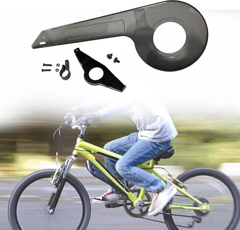 Bike Chain Guard Cover Protector Replacement with PP Material Lightweight Design Easy Installation Dustproof Protection Suitable for Kids Moun in Kuwait