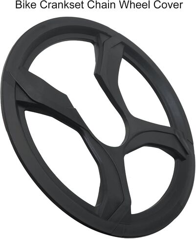 4 Holes 48 Teeth Bicycle Chain Guard 12cm/4.72 Inches Between The Centres of Adjacent Edges,Bike Chain Guard Protector for Mountain Bikes City Road Bikes Black in Kuwait