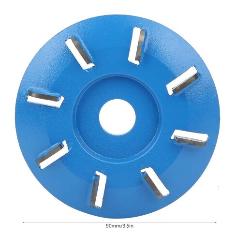 8 Tooth Milling Cutter Chainsaw Wheel Stump Removal Disc for Angle Grinder Heavy Duty Wood Carving Tree Root Cutting in Kuwait