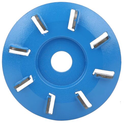 8 Tooth Milling Cutter Chainsaw Wheel Stump Removal Disc for Angle Grinder Heavy Duty Wood Carving Tree Root Cutting in Kuwait