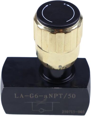 Hydraulic Flow Control Valve LAFC-02N LAFC02N compatible with Tractor Excavator Loader Dozer Forklift 1/8″ NPT Port in Kuwait