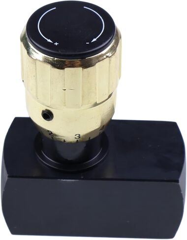 Hydraulic Flow Control Valve LAFC-02N LAFC02N compatible with Tractor Excavator Loader Dozer Forklift 1/8″ NPT Port in Kuwait