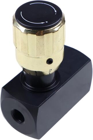 Hydraulic Flow Control Valve LAFC-02N LAFC02N compatible with Tractor Excavator Loader Dozer Forklift 1/8″ NPT Port in Kuwait
