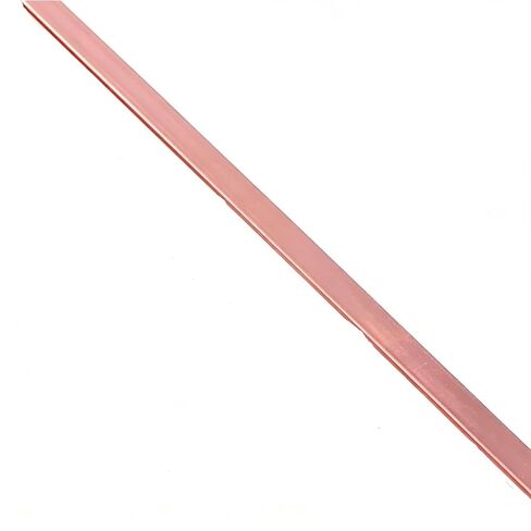 T2 Pure Copper Flat Bar Strip 0.05mm to 10mm Thick 5mm to 12mm Width 500mm Length Solid Red Metal Sheet, 1pc(2.5x6x500mm 1PCS) in Saudi Arabia
