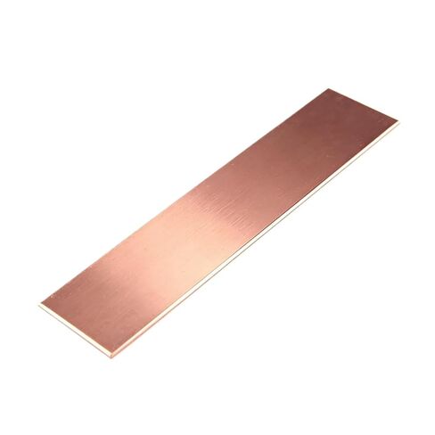 Length 500mm T2 Red Copper Flat Bar Strip 99.95% Pure Plate CNC DIY Material Thickness 2/3/4/5/6/8mm, 1pc(Thickness 3mm,Width 10mm) in Saudi Arabia