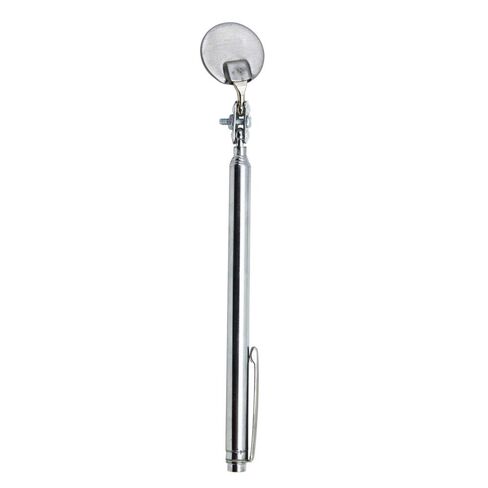 Ullman A-2T Circular Telescoping Pocket Inspection Mirror, 7/8" Diameter, 4-1/2" to 18" Extended Handle Length in Kuwait