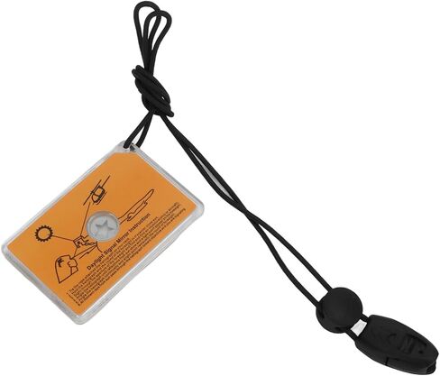 Wear and Durable, Outdoor Signal Mirror with Lanyard, Small Survival Mirror for Camping Fishing Hiking in Kuwait