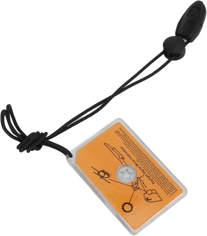 Wear and Durable, Outdoor Signal Mirror with Lanyard, Small Survival Mirror for Camping Fishing Hiking in Kuwait