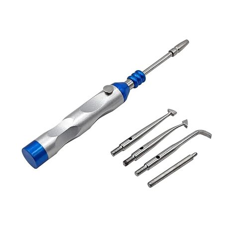 Dental Automatic Crown Remover Set Multi Position Adjustable Pressure Dental Instrument Tools with 3 Working Tips in Kuwait