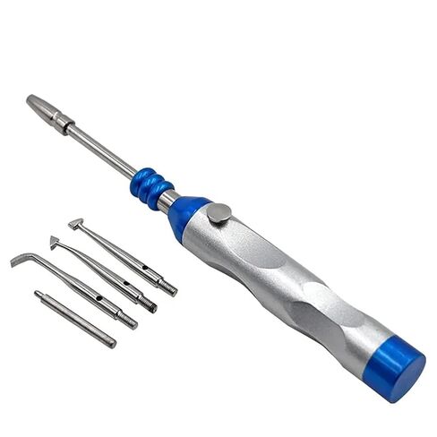 Dental Automatic Crown Remover Set Multi Position Adjustable Pressure Dental Instrument Tools with 3 Working Tips in Kuwait