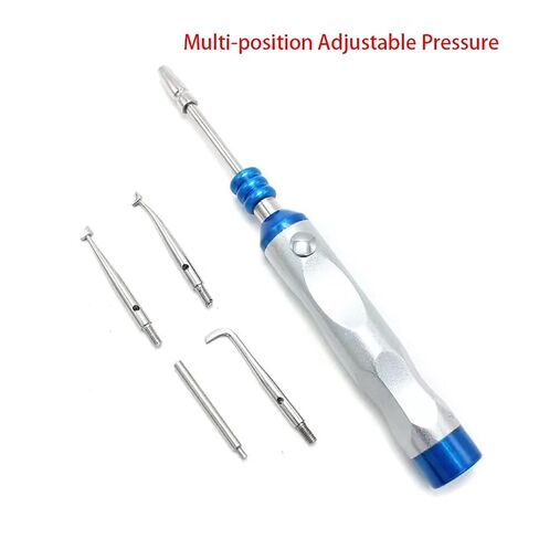 Dental Automatic Crown Remover Set Multi Position Adjustable Pressure Dental Instrument Tools with 3 Working Tips in Kuwait