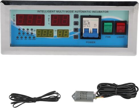 Egg Incubator Controller, 110V Digital Automatic Temperature Humidity Control Thermostat with Sensor Probe in Saudi Arabia