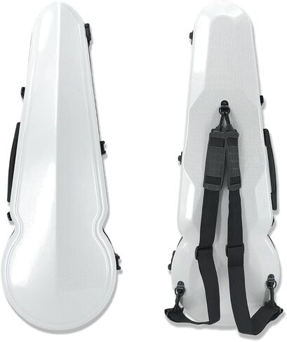 Viola Case Carbon Fiber Material Fit 15-16.5 Inch Viola, Lightweight Viola Box Ideal for Travel (Green) in Kuwait
