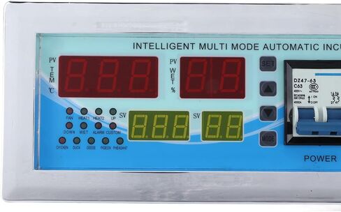 Egg Incubator Controller, 110V Digital Automatic Temperature Humidity Control Thermostat with Sensor Probe in Saudi Arabia