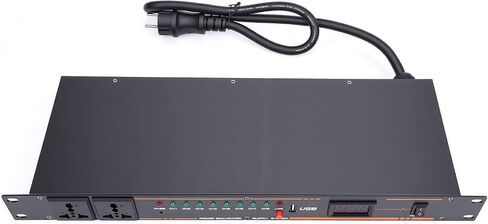 10 Outlet Power Sequencer Conditioner, with Digital Display and Sequential Power On Off for Sound Equipment (US Plug) in Kuwait