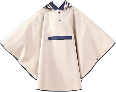 LIFKOME Raincoat Cloak Poncho One Piece Pupils in Kuwait