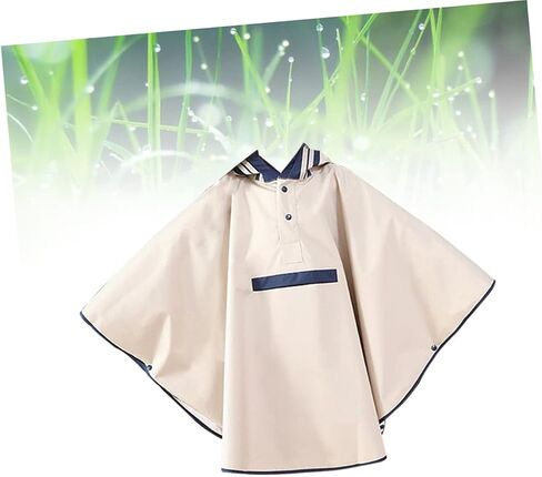 LIFKOME Raincoat Cloak Poncho One Piece Pupils in Kuwait