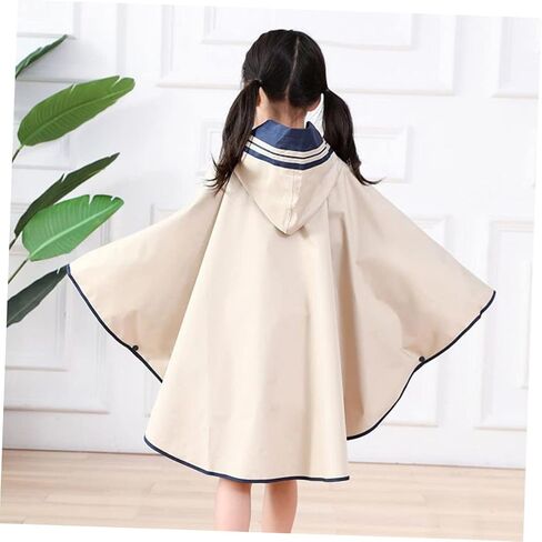 LIFKOME Raincoat Cloak Poncho One Piece Pupils in Kuwait