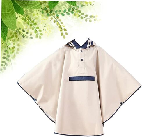 LIFKOME Raincoat Cloak Poncho One Piece Pupils in Kuwait