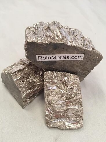 علبة قطع البزموت 99.99% حوالي 8 جنيه نقية من Rotometals in Kuwait