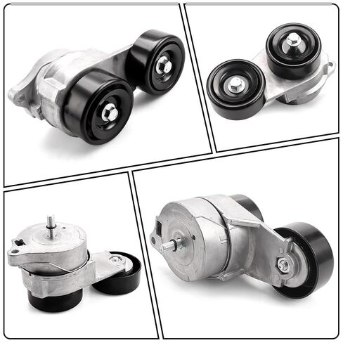 BIHEE Drive Belt Tensioner Kit Compatible with Accord, Odyssey, Pilot, Ridgeline, Acura MDX,TL, ZDX - Direct Fit Replacement OE K060841 38332 36112 90K38332 with Serpentine Belt & Idler Pulley, 3PCS in Kuwait