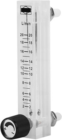 LZQ-7 Flowmeter 2-20LPM Acrylic Air Gas Flowmeter Wmeter, LZQ-7 Flowmeter 2-20LPM Meter with Control Valve for Oxygen Air Gas in Kuwait