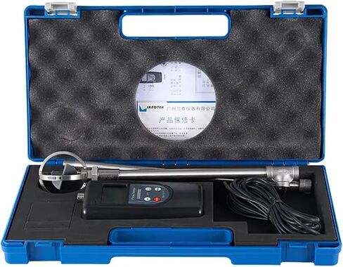 FM-100V5 Portable Flow Rate Meter Water Velocity Tester Flow Meter Speed Range 0.01-5.00 m/s in Kuwait