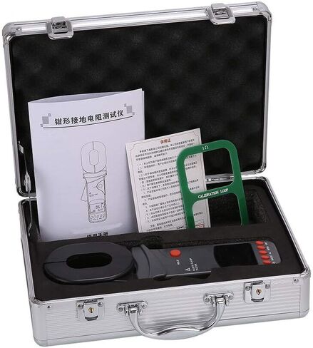 FR2000C+ Clamp Ground Resistance Tester Earth Clamp Meter Loop Resistance Tester Leakage Current Tester in Kuwait