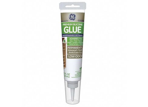 GE 2823396 Glue Silicone 2 Medium Strength Silicone Clear 2.8 oz Clear in Kuwait