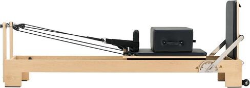 Hisooth StudioSolid Stationary Pilates Reformer 60cm Maple Frame in Kuwait