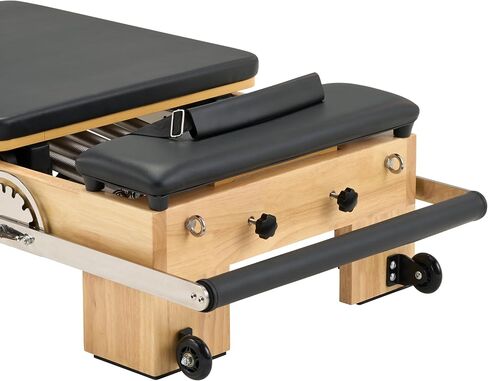 Hisooth StudioSolid Stationary Pilates Reformer 60cm Maple Frame in Kuwait