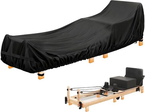 غطاء واقي لجهاز PAETA Pilates Reformer، غطاء أكسفورد بيلاتيس مقاوم للماء لجهاز Reformer، غطاء واقي مقاوم للغبار مع حقيبة تخزين، 95 بوصة × 30 بوصة × 30 بوصة (نمط مسطح) in Kuwait