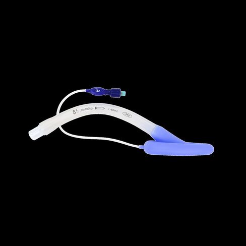 Dynarex 36299 Silicone Non-Reinforced Laryngeal Mask Airway, Size 5.0mm, Pack of 10 in Kuwait