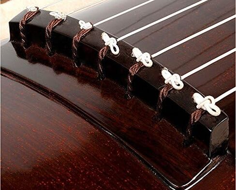 OrientalMusicSanctuary المستصلحة القرن القديم التنوب Guqin لفناني الأداء - آلة القانون الصينية 7 سلسلة in Kuwait