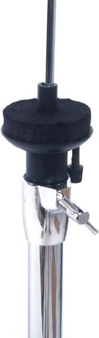 Professional Pedal Control Style Drum High Hat Cymbal Stand with Pedal Silver & Black in Kuwait