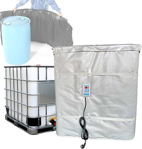Adjustable 4000W Waterproof Metal Drum Heater with Thermostat – Efficient Heating Band for 200L/1000L Barrels, Perfect for 55 Gallon Grease Drums & Kegs in Kuwait