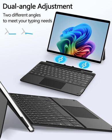 لوحة مفاتيح ORDA Surface لأجهزة Surface Pro 7+، Pro 7، Pro 6، Pro 5، Pro 4، Pro 3 in Kuwait