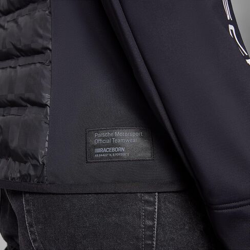 PUMA Porsche Motorsport Men's Team Hybrid Jacket with woven upper- and padded lower section for ultimate comfort in Kuwait