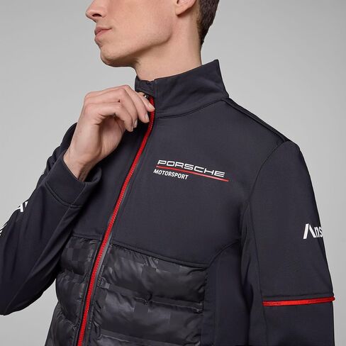 PUMA Porsche Motorsport Men's Team Hybrid Jacket with woven upper- and padded lower section for ultimate comfort in Kuwait