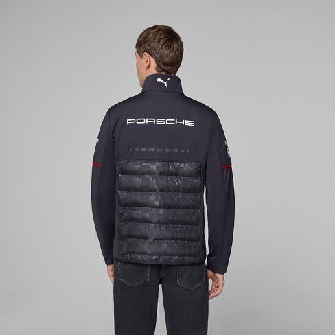 PUMA Porsche Motorsport Men's Team Hybrid Jacket with woven upper- and padded lower section for ultimate comfort in Kuwait