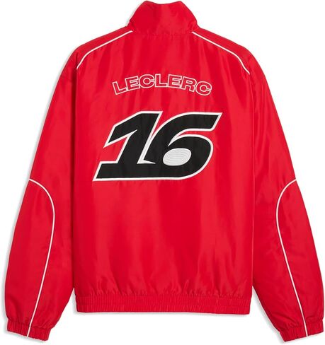 PUMA Scuderia Ferrari F1 Men's Charles Leclerc Driver Racing Jacket - Rosso Corsa in Kuwait