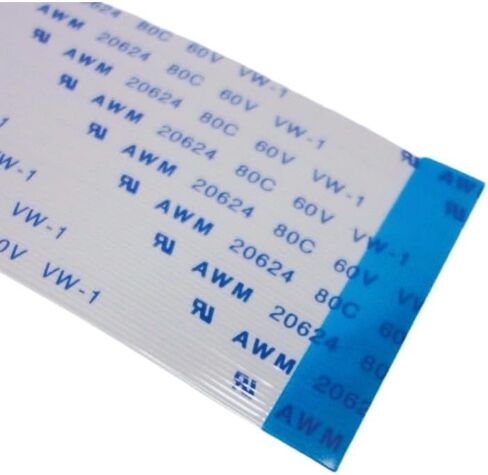 60Pins 0.5mm Pitch AWM 20624 80C 60V VW-1 FFC Cable 100mm Type B Flip Flat Zip Ribbon Cable Flex in Kuwait